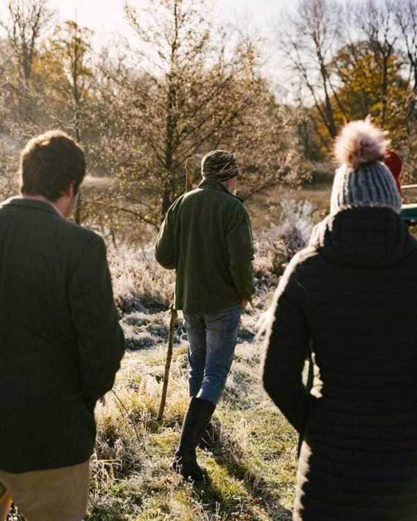 A winter walk across the estate